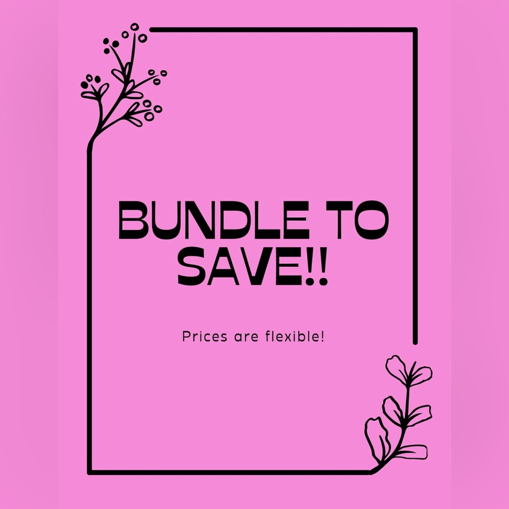 Bundle to save!
